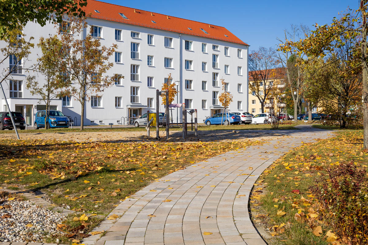 »Quartier Friedensweg« in Eisenhüttenstadt EWG Besser wohnen