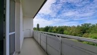 Balkon - 2-Raum-Wohnung mit großem Balkon, Aufzug und Blick über die Stadt!